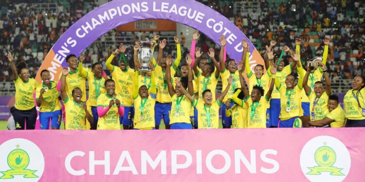 mamelodi sundowns win second caf womens champions league after thumping sc casablanca