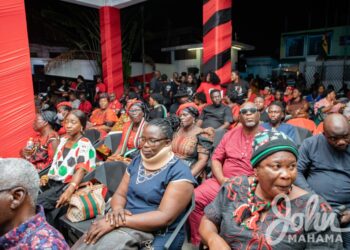 NDC holds vigil to celebrate the life of late Sherry Ayittey