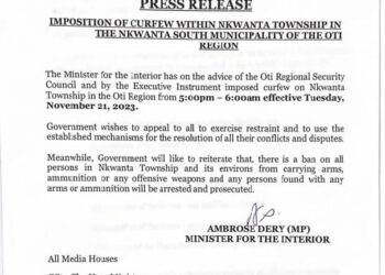 Nkwanta shooting: Curfew imposed following death of 6