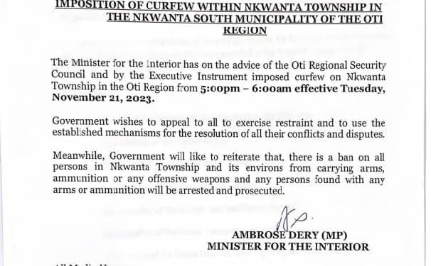 nkwanta shooting curfew imposed following death of 6