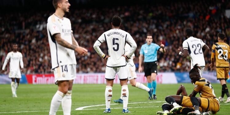 real madrid draw blank against rayo vallecano as girona stay top