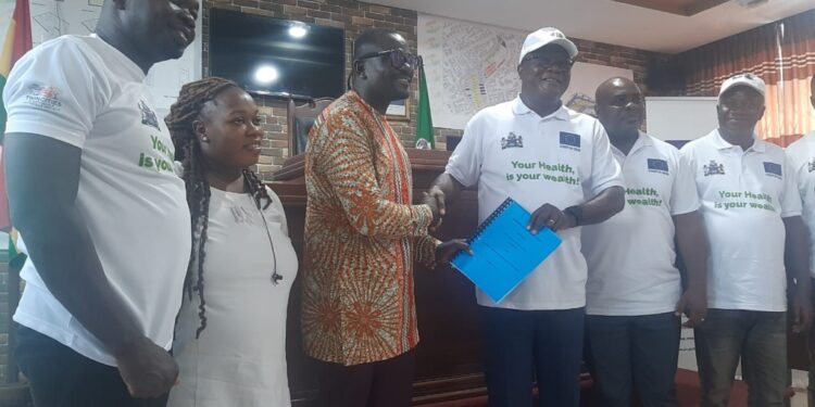 sekondi takoradi metro partners joynews for clean ghana campaign