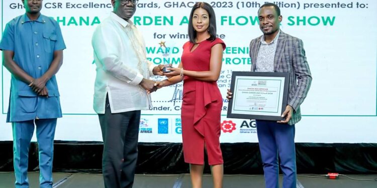 stratcomm africa awarded again for work on climate action at 2023 ghana csr excellence awards