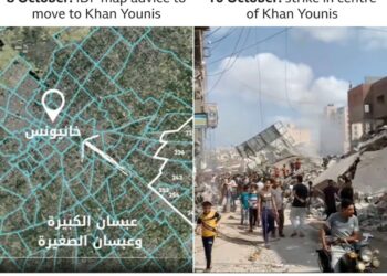 Strikes on south Gaza: BBC verifies attacks in areas of ‘safety’