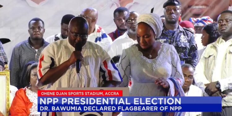 thank you for believing in me bawumia tells akufo addo