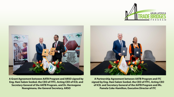The Arab Africa Trade Bridges Program (AATB) Fosters Trade Development in Africa with the Signing of Two Key Agreements at Intra Africa Trade Fair (IATF) 2023 1 the arab africa trade bridges program aatb fosters trade development in africa with the signing of two key agreements at intra africa trade fair iatf 2023