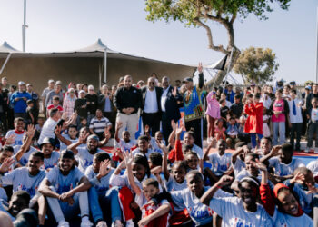 The National Basketball Association (NBA) Africa and Forest Whitaker Unveil Refurbished Basketball Court in Cape Town, South Africa