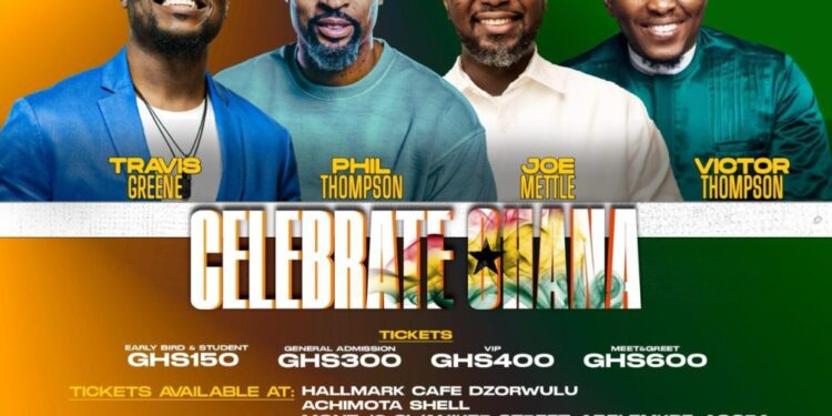 travis greene announces celebrate ghana gospel concert in accra