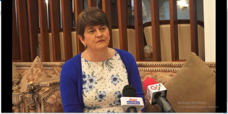 uk companies eyeing investments in ghana former northern ireland prime minister