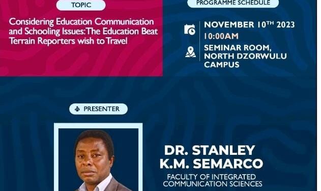 unimac ij to hold 10th faculty lecture on education reportage