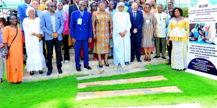 use your platforms to create awareness on child health promotion african journalists urged