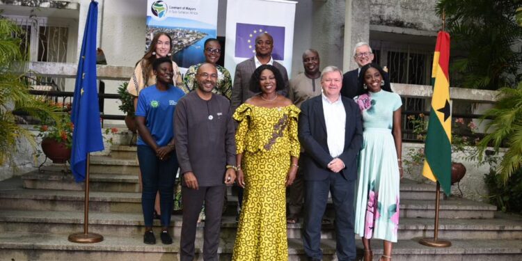 we will support cities in ghana to confront impact of climate challenges on their economies eu
