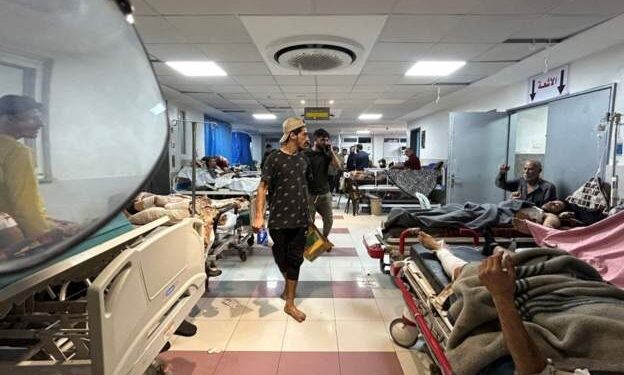 who says gaza hospital unable to bury dead bodies