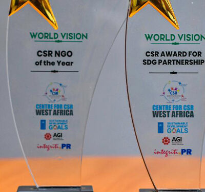 World Vision Ghana awarded 2023 Best CSR NGO, CSR Award for SDG 1 world vision ghana awarded 2023 best csr ngo csr award for sdg