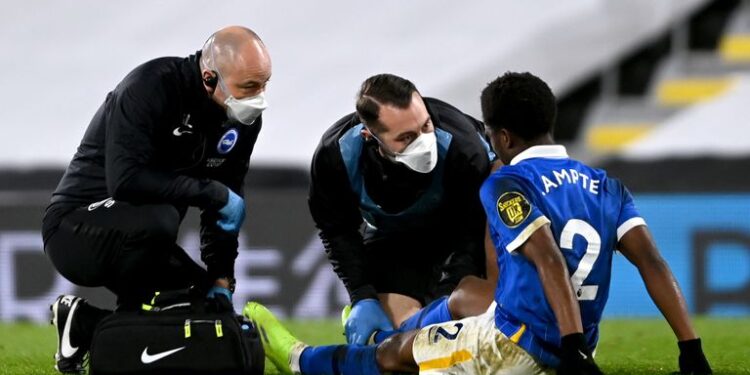 2023 afcon injured tariq lamptey cant play for ghana brighton boss de zerbi