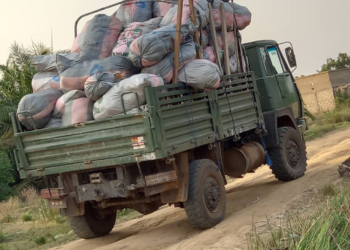 6 arrested, 81 sacks of suspected marijuana confiscated