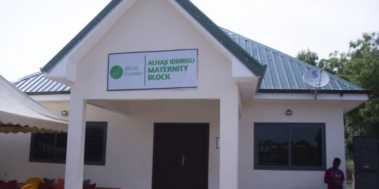 abuya foundation builds ultra modern maternity ward for nakpayili community