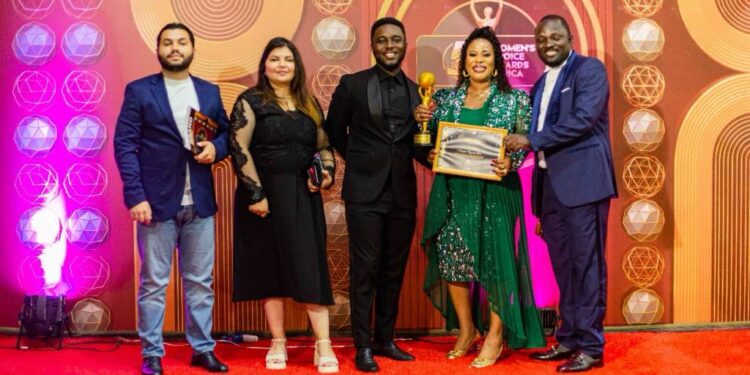 adelaide siaw agyepong receives prestigious woman of the year award at choice africa awards