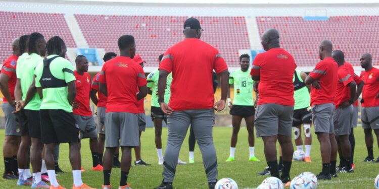 afcon 2023 its impossible to train behind closed doors in ghana henry asante twum