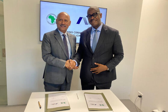 africa finance corporation african development bank sign 350 million long term line of credit for infrastructure