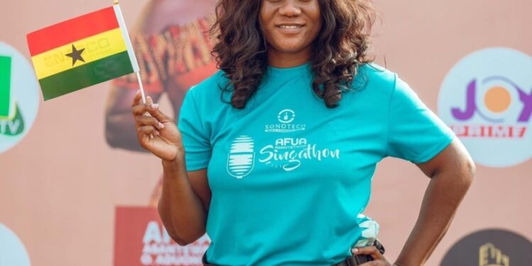 afua asantewaa wanted to extend her sing a thon to sunday dr grace buckman