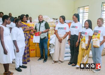 BKQ Foundation supports Akropong School For The Blind in festive season