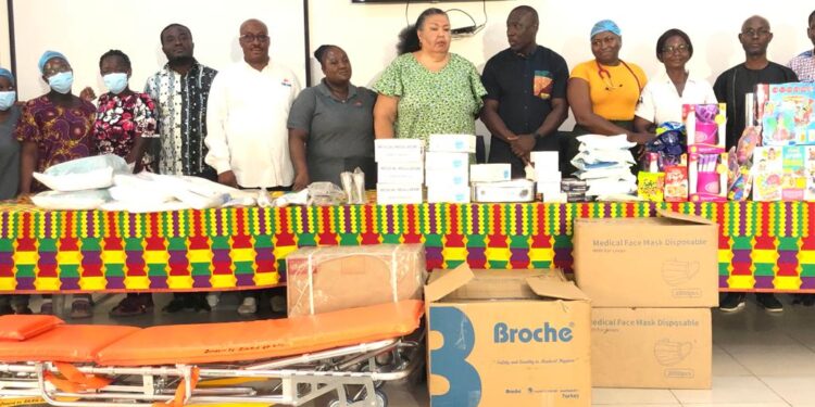 breath of hope foundation rikair supports maamobi government hospitals pediatric unit