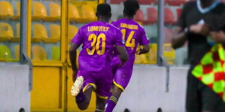 caf champions league medeama come from behind to beat belouizdad in kumasi