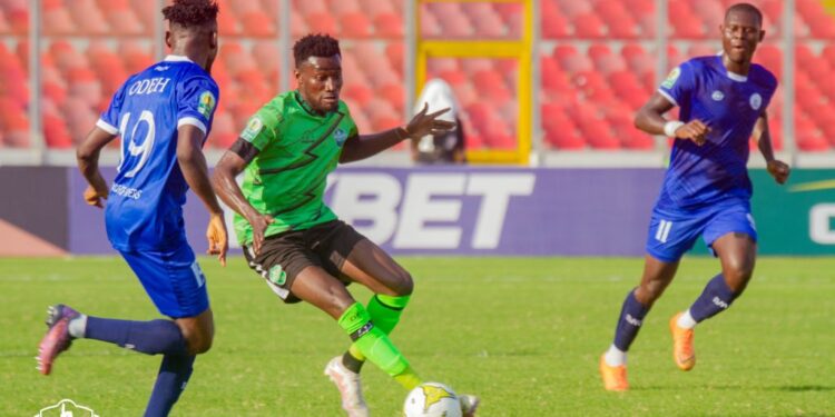 caf confederation cup dreams fc pick up first win against nigerias rivers united