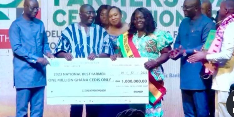 Charity Akortia, 57, wins 2023 National Best Farmer Award 1 charity akortia 57 wins 2023 national best farmer award