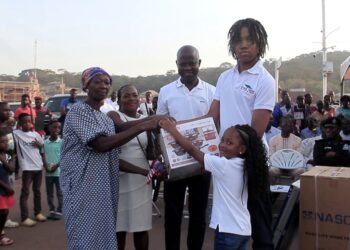 Christmas: Philanthropist brings joy to the hearts of the underprivileged at Kumawu