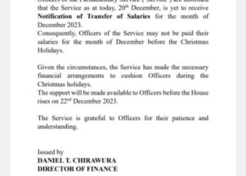 December salaries for parliamentary staff to be paid after Christmas festivities