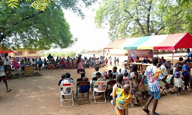 department of children holds sensitization on visual impairment in busa community