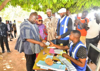 District Asembly Elections: VP Bawumia casts ballot in Walewale