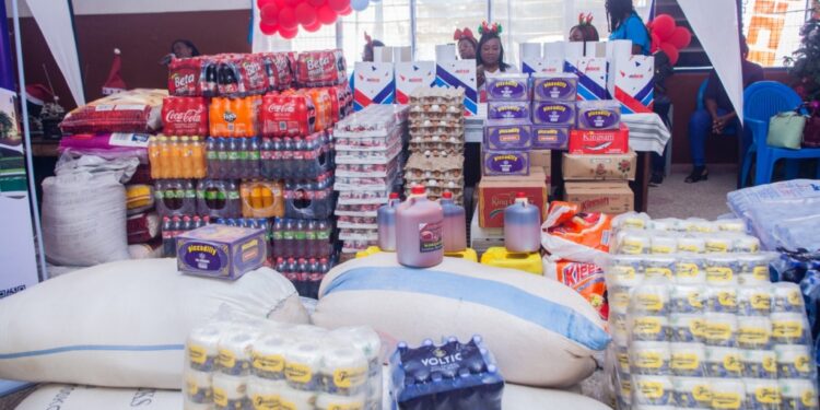 dzorwulu special school comes alive with glico life this yuletide