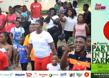 Fun galore as Aburi Botanical Gardens bursts at the seams with Joy FM Family Party in the Park