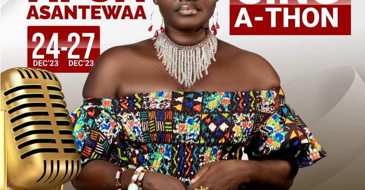 guinness world records ghanaian lady to hold singing marathon at aviation social centre