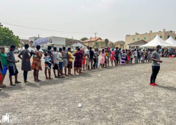 ICGC Open Heavens Temple supports needy residents of Adjiringanor community