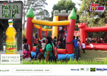 Joy FM’s Family Party in the park comes off today