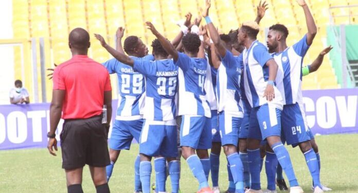 kotokos winning streak comes to an end as the olympics holds them in kumasi