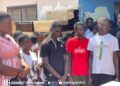 Kumawu MP distributes trunks, cash and others to 1st year SHS students