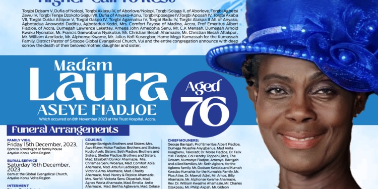 madam laura aseye fiadjoe