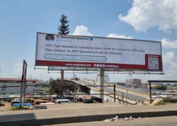 NDC, NPP go at each other in ‘throwback’ billboard campaign