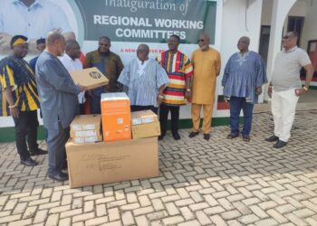 NDC stalwart equips Volta secretariat ahead of 2024 general elections