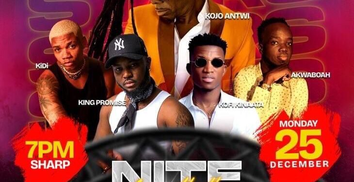 nite with the stars akwaboah and team rehearse vigorously to give patrons thrilling performance