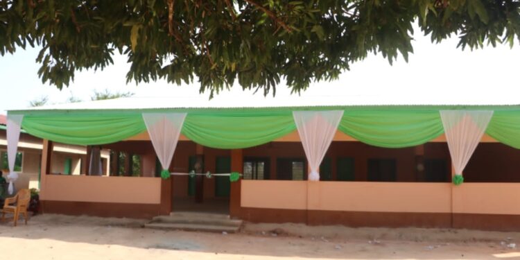 philanthropist supports lente wute community with 3 social amenities
