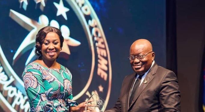 President Akufo-Addo recognizes Dr. Abena Asomaning’s role in youth development 1 president akufo addo recognizes dr abena asomanings role in youth development