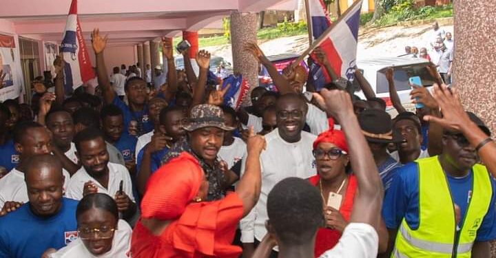 sammy awuku acclaimed as npp parliamentary candidate for akropong