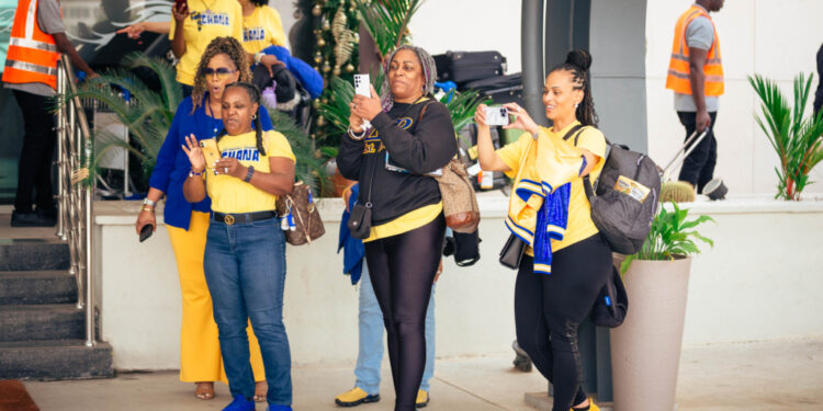 Sigma Gamma Rho Sorority donates $100K as it embarks on philanthropic mission in Ghana 1 sigma gamma rho sorority donates 100k as it embarks on philanthropic mission in ghana