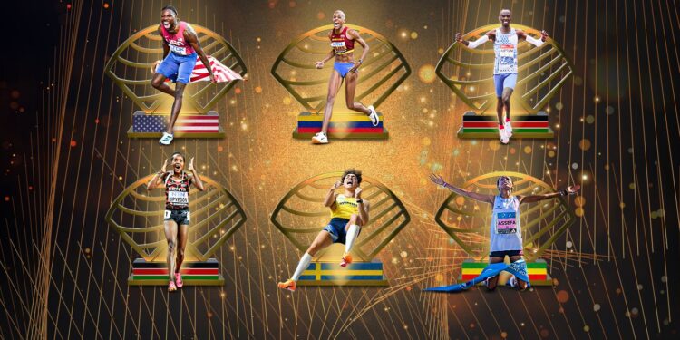 six stars named world athletes of the year in monaco